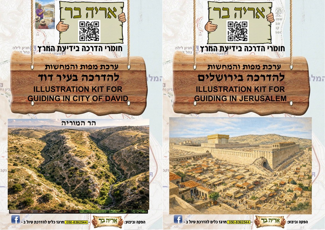 ערכת מפות והמחשות מורחבת להדרכה בירושלים – תמונה 41
