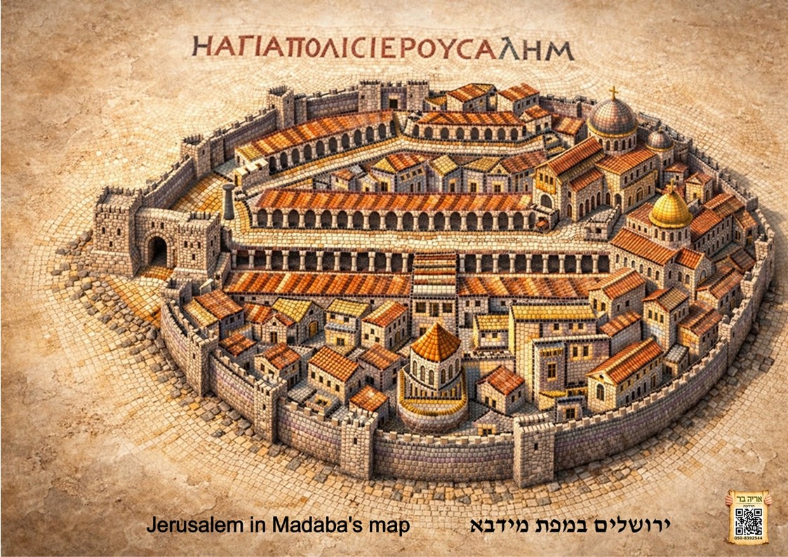 ערכת מפות והמחשות מורחבת להדרכה בירושלים – תמונה 32