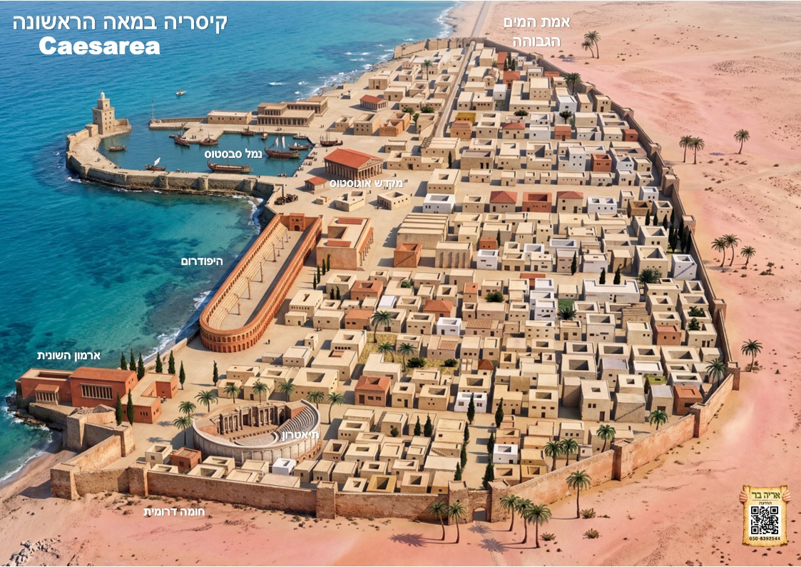 ערכת מפות והמחשות להדרכה בקיסריה ובאפולוניה – תמונה 38