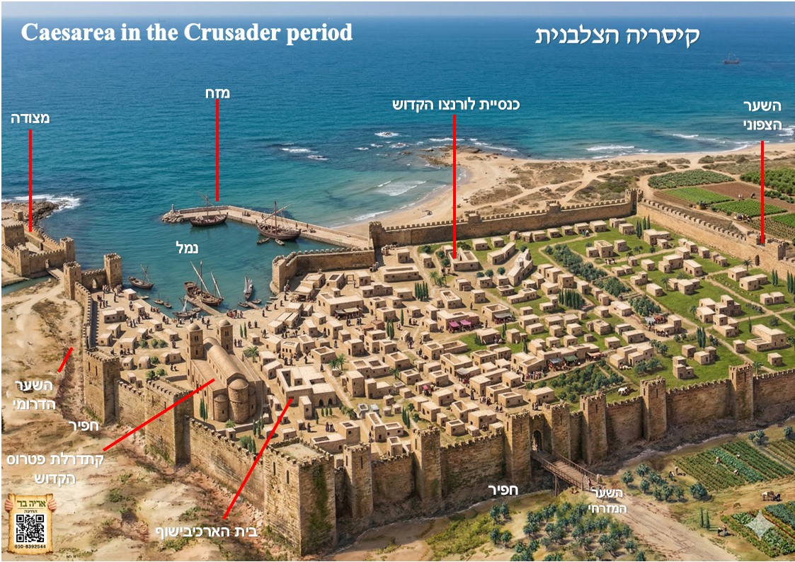 ערכת מפות והמחשות להדרכה בקיסריה ובאפולוניה – תמונה 6