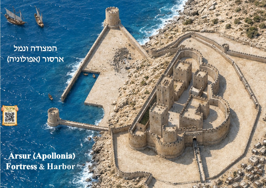 ערכת מפות והמחשות להדרכה בקיסריה ובאפולוניה – תמונה 11